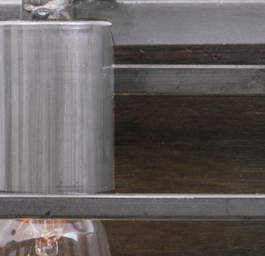 Lofty 268B02SL 2-Light Vanity Light - Steel