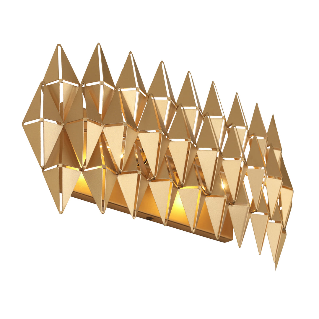 Forever 342B02FG 2-Light Vanity Light - French Gold