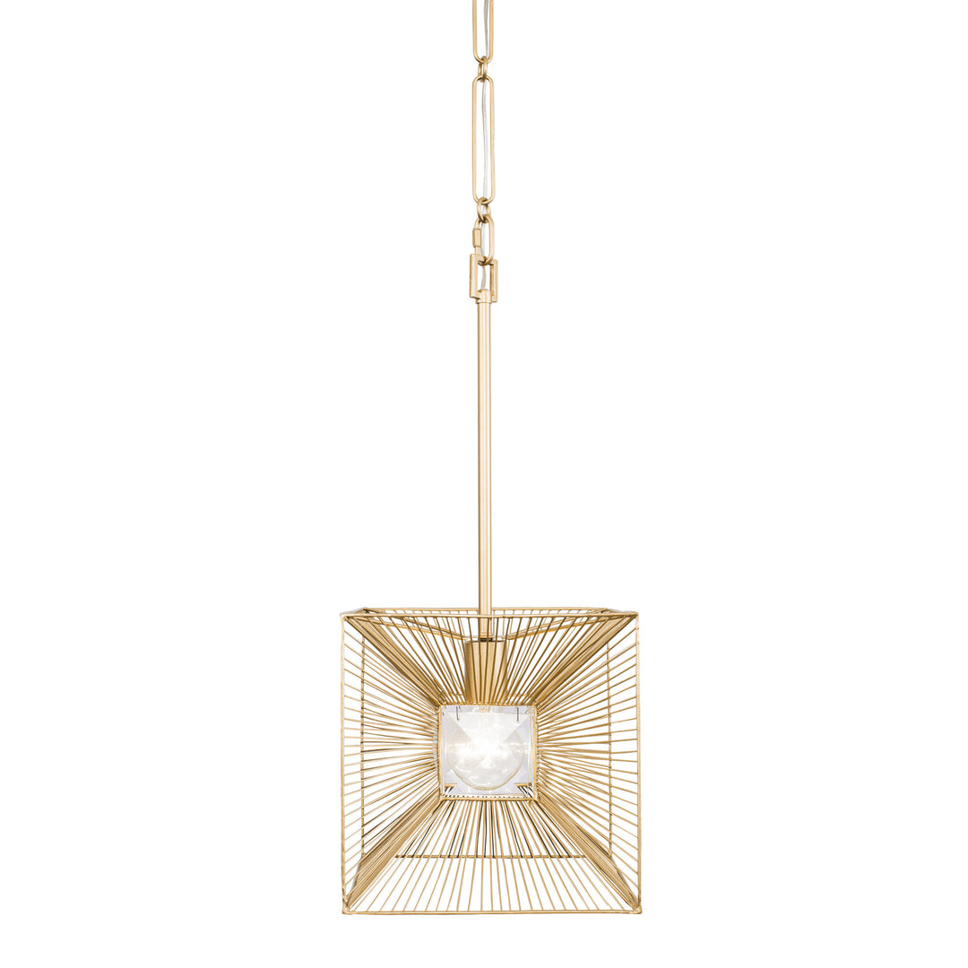 Arcade 366P01FG 1-Light Pendant Light - French Gold