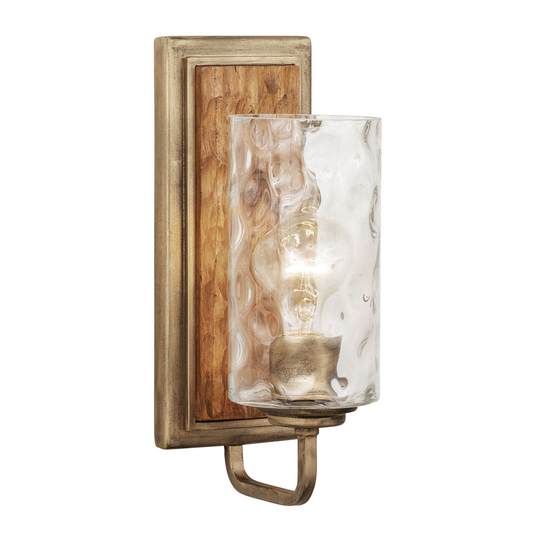 Hammer Time 371W01HGC 1-Light Wall Sconce - Havana Gold/Cinnamon