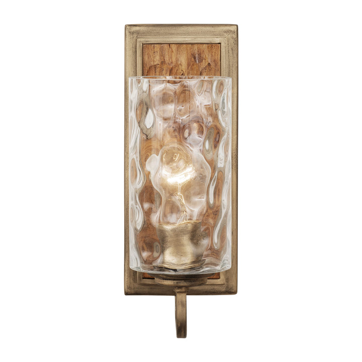 Hammer Time 371W01HGC 1-Light Wall Sconce - Havana Gold/Cinnamon