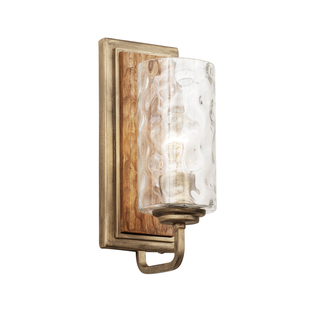 Hammer Time 371W01HGC 1-Light Wall Sconce - Havana Gold/Cinnamon