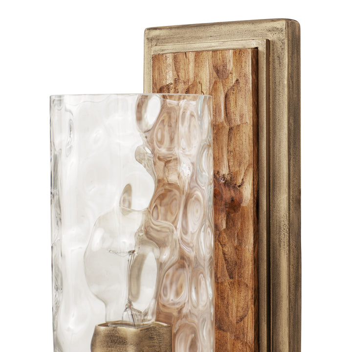 Hammer Time 371W01HGC 1-Light Wall Sconce - Havana Gold/Cinnamon