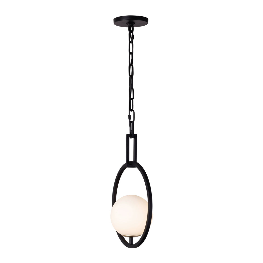 Stopwatch 388P01MBFG 1-Light Pendant Light - Matte Black/French Gold