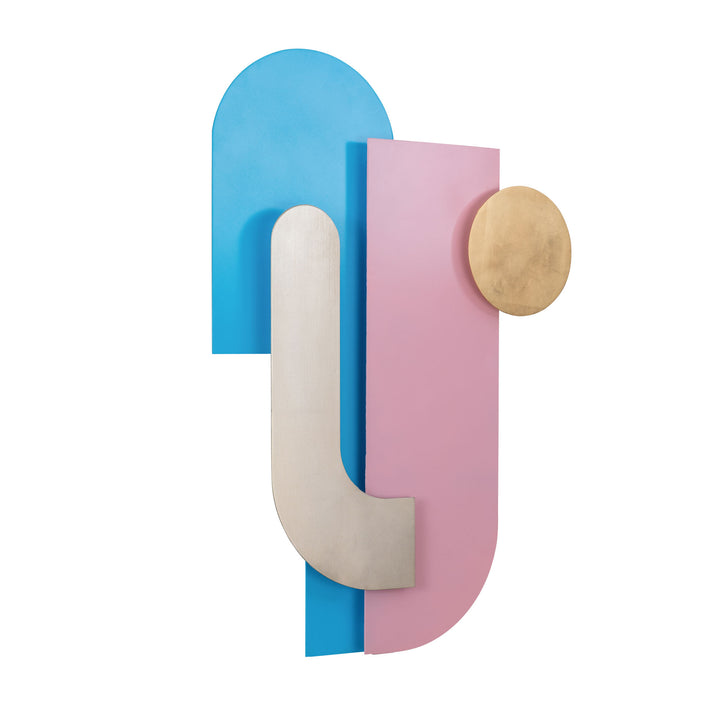 Danny 425WA91 Recycled Steel 3D Wall Art