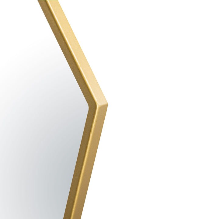 Hex No 429MI30GO 30x28 Mirror - Gold