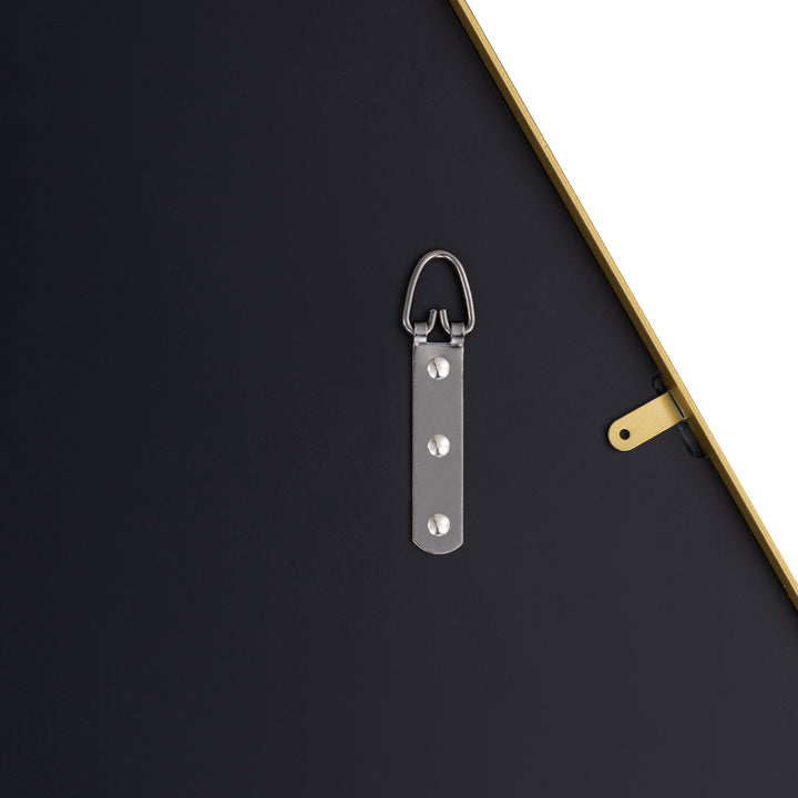 Hex No 429MI30GO 30x28 Mirror - Gold