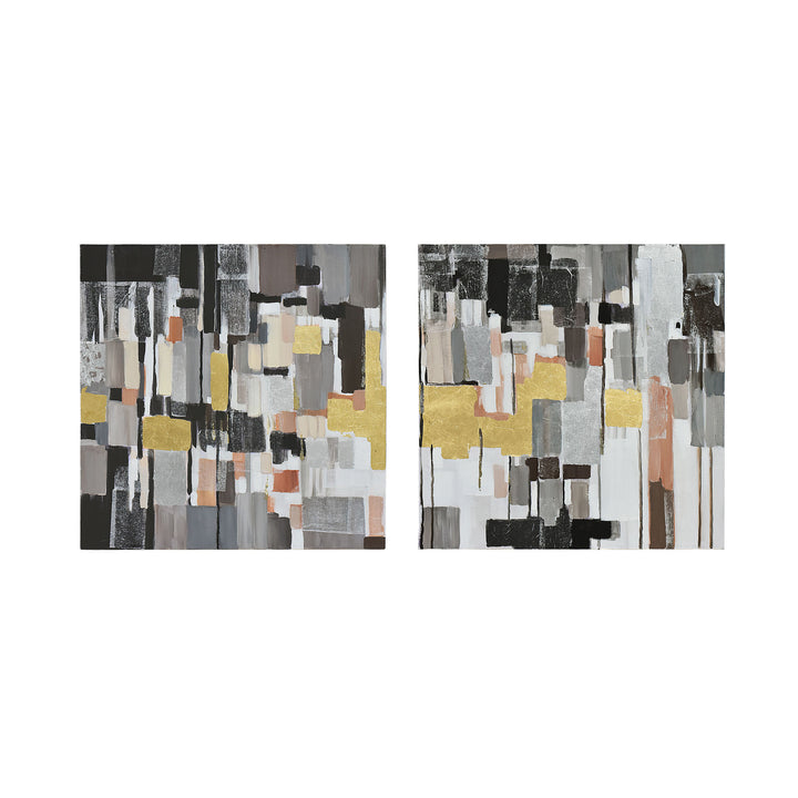 Leaf of Faith 435WA11 3D Diptych Wall Art