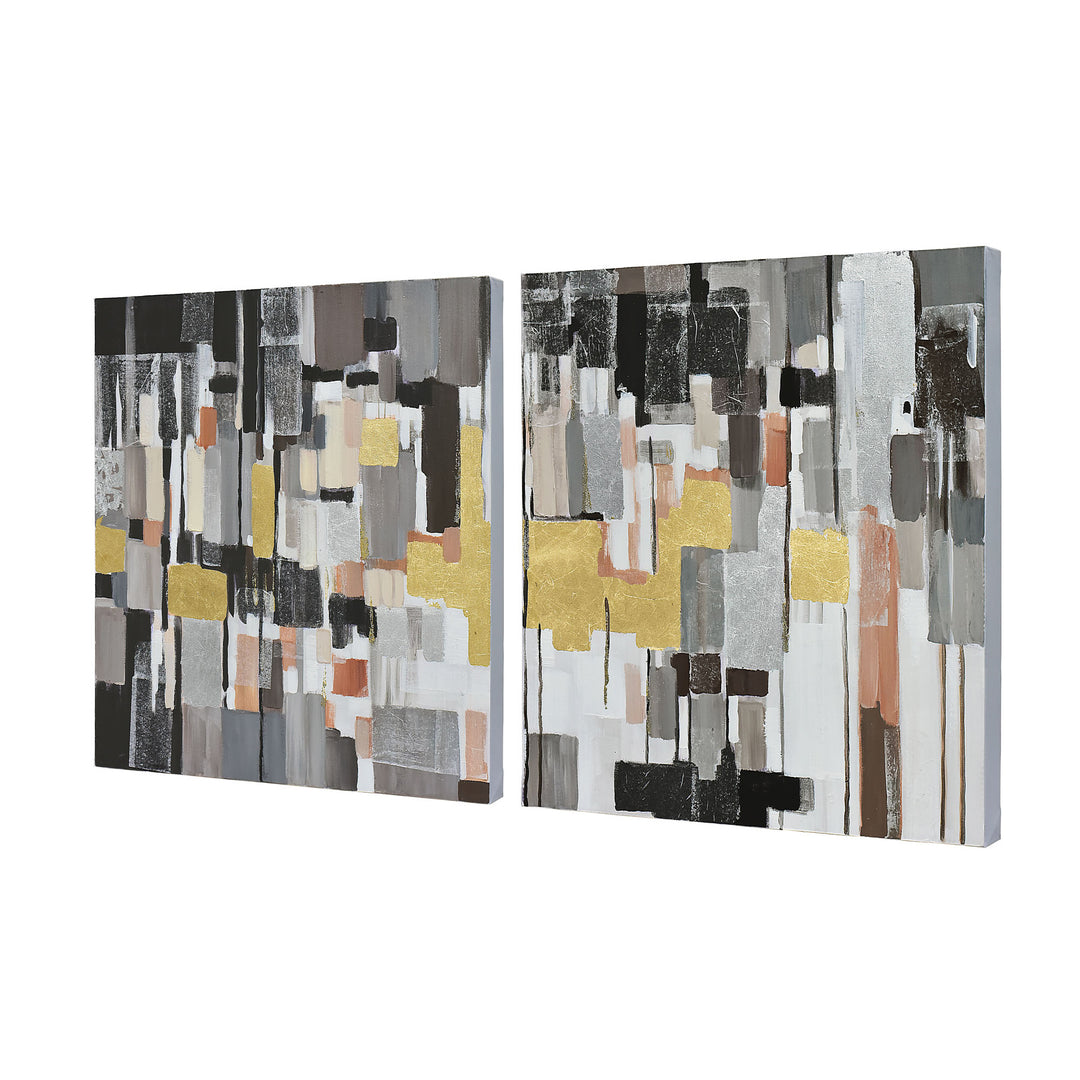 Leaf of Faith 435WA11 3D Diptych Wall Art