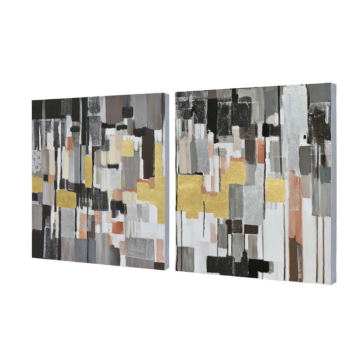 Leaf of Faith 435WA11 3D Diptych Wall Art