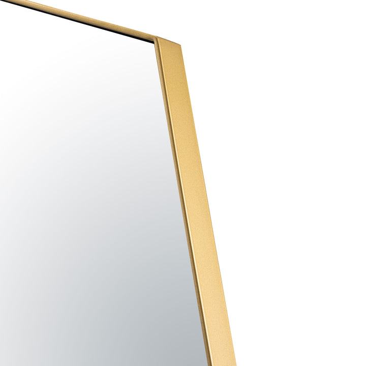 Put A Spell On You 436MI30GO 30-in Hex Mirror - Gold