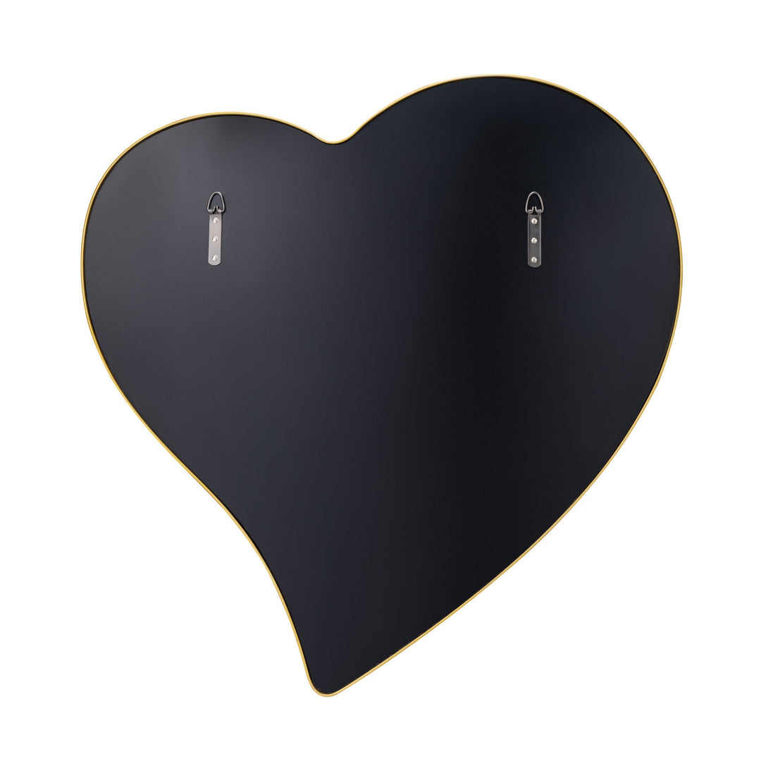 Who Do Ya Love 440MI30GO 30x30 Heart Mirror - Gold