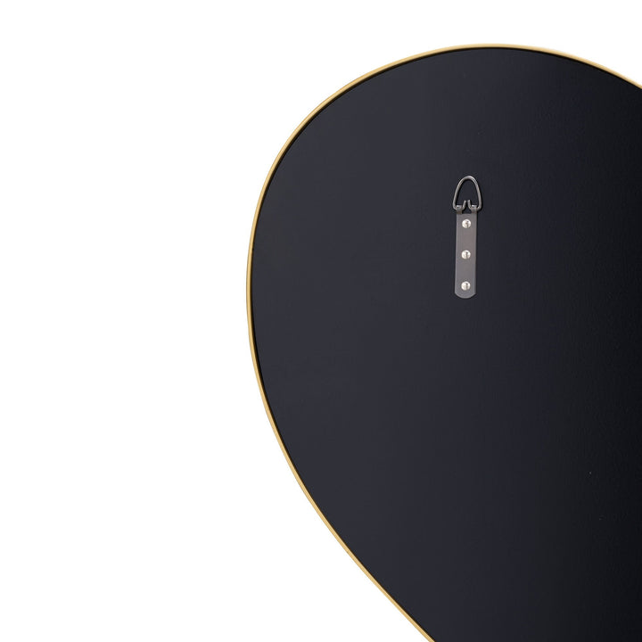 Who Do Ya Love 440MI30GO 30x30 Heart Mirror - Gold