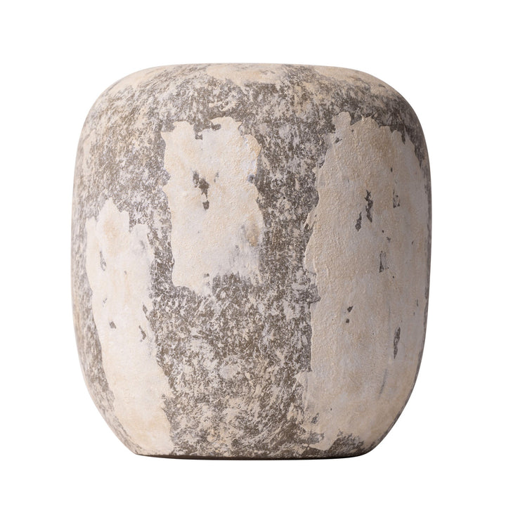 Potty 445VA05C Ceramic Vase - Distressed Cafe au Lait