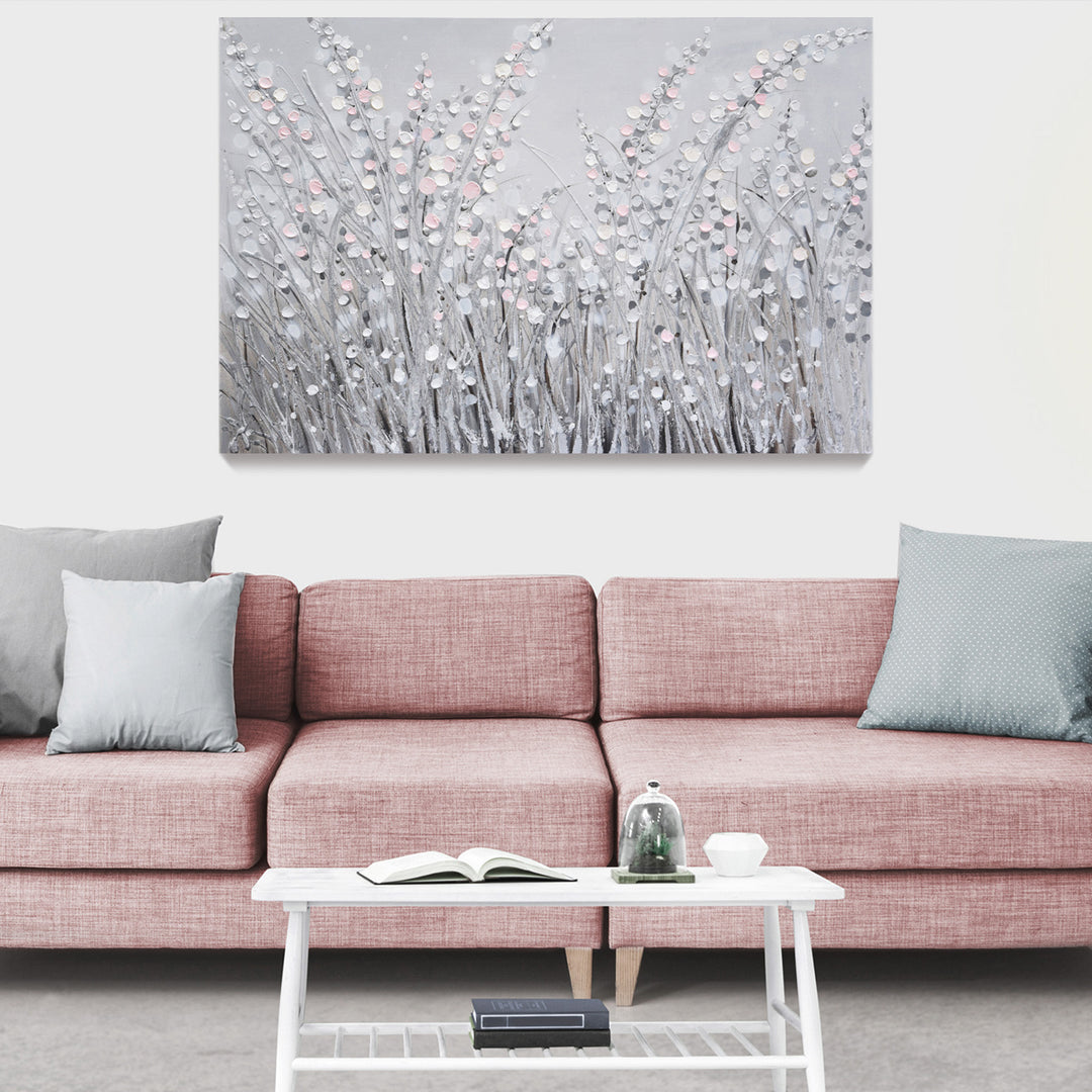 Pampas 4DWA0124 Abstract Floral Wall Art