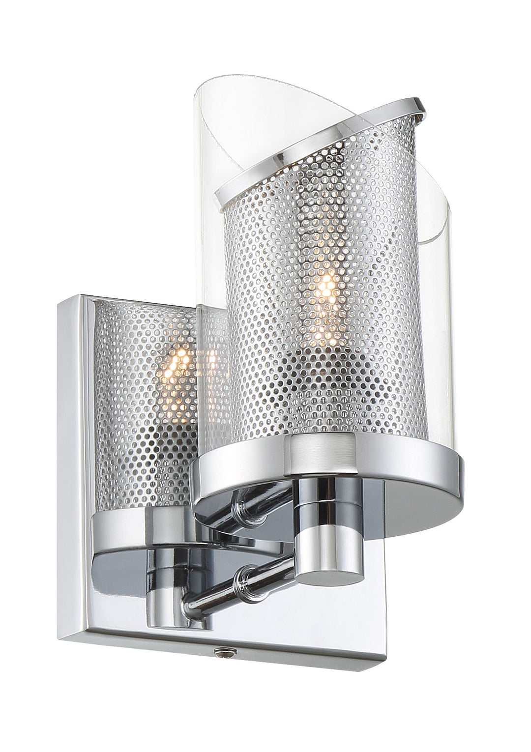So Inclined 1-Lt Vanity Light - Chrome - 246B01CH