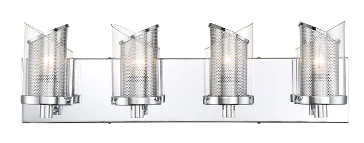 So Inclined 4-Lt Vanity Light - Chrome - 246B04CH