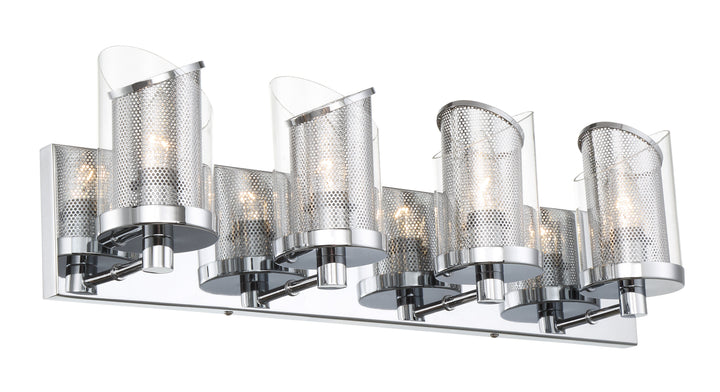 So Inclined 4-Lt Vanity Light - Chrome - 246B04CH