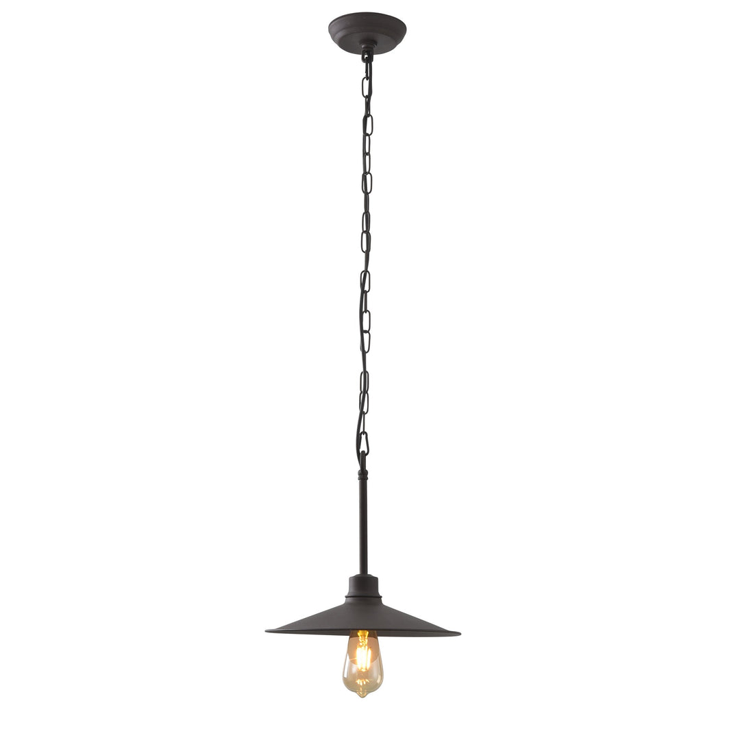 Clayton 1-Lt Pendant Light - Dark Coffee