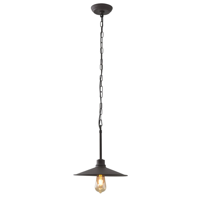 Clayton 1-Lt Pendant Light - Dark Coffee