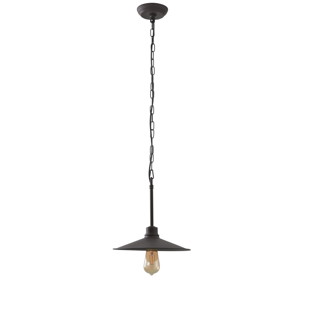 Clayton 1-Lt Pendant Light - Dark Coffee