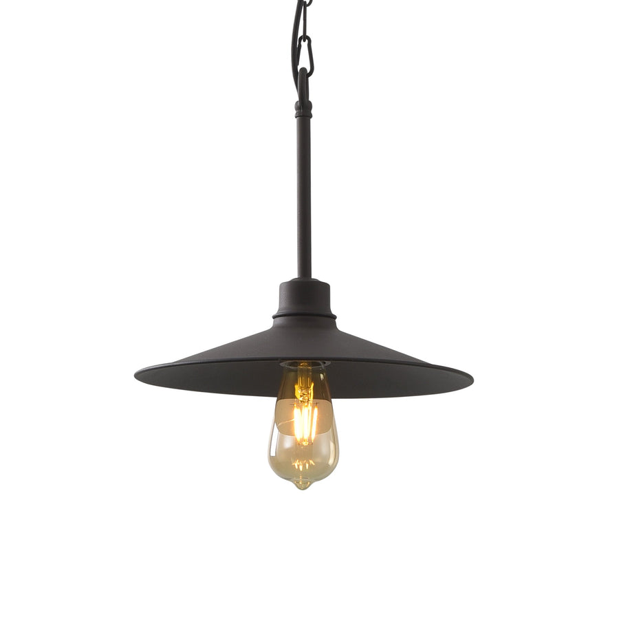 Clayton 1-Lt Pendant Light - Dark Coffee