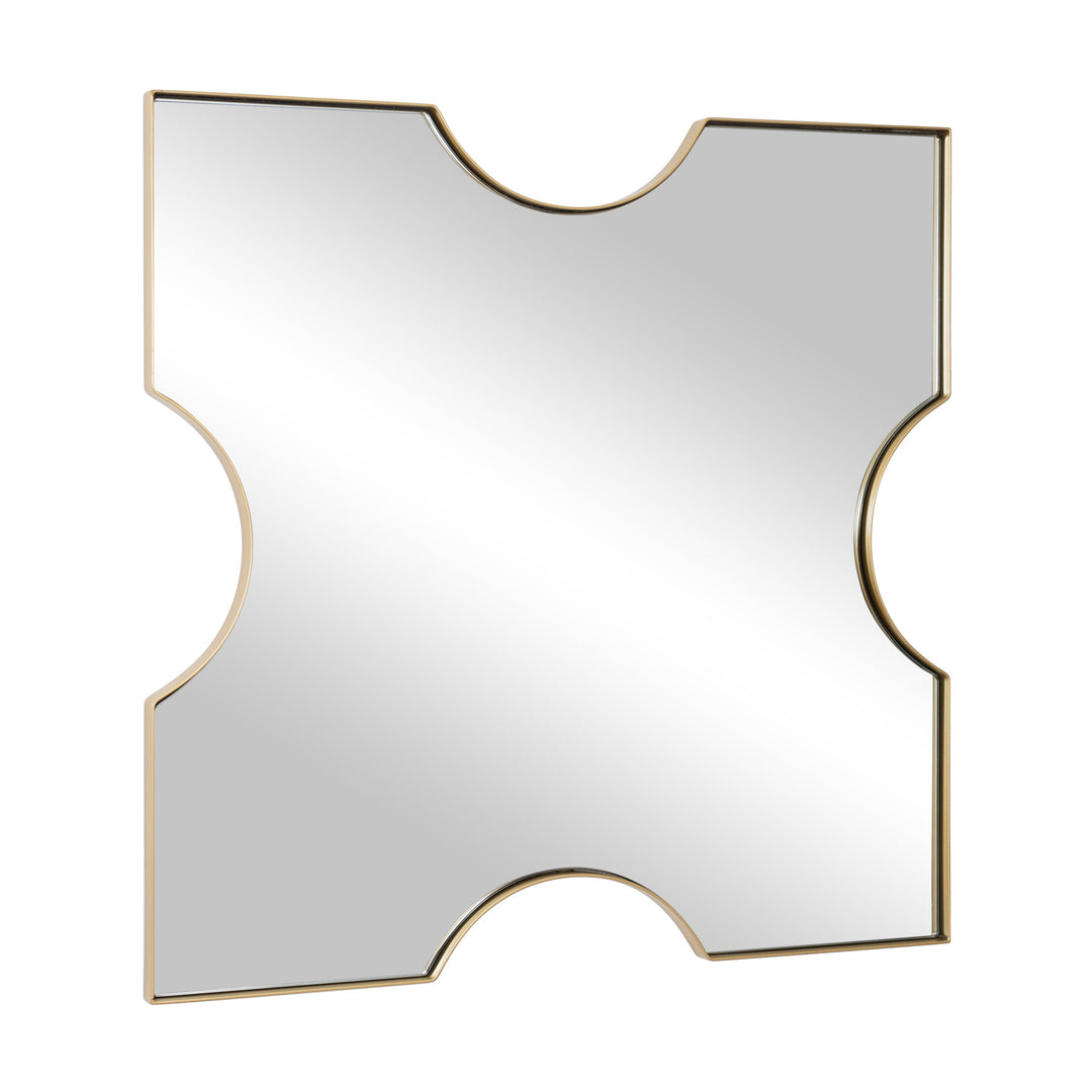 Extra 30x30 X-Frame Mirror - Gold - 4DMI0151