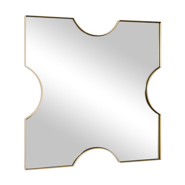 Extra 30x30 X-Frame Mirror - Gold - 4DMI0151