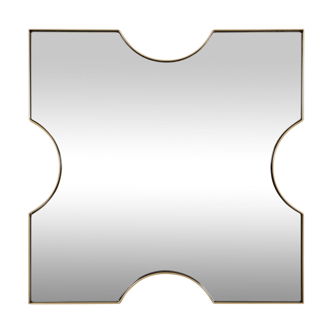 Extra 30x30 X-Frame Mirror - Gold - 4DMI0151