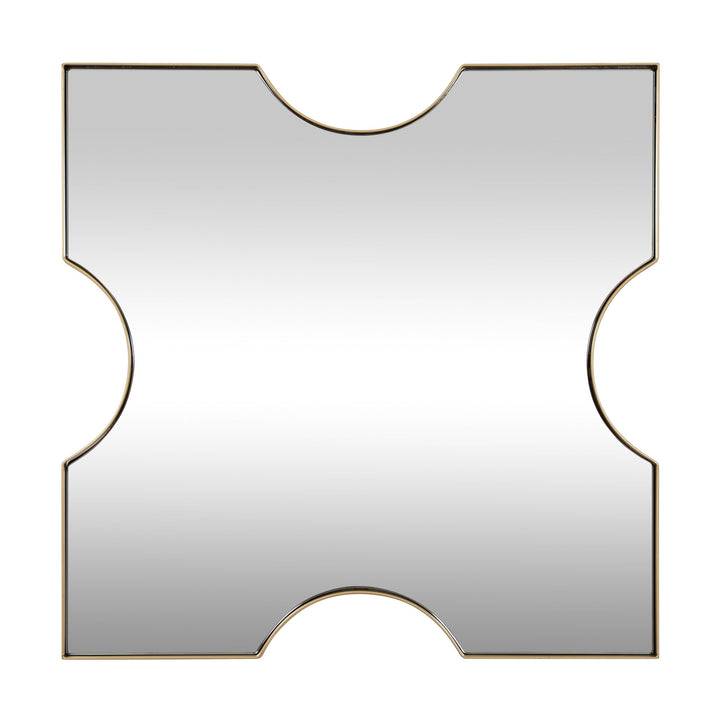 Extra 30x30 X-Frame Mirror - Gold - 4DMI0151