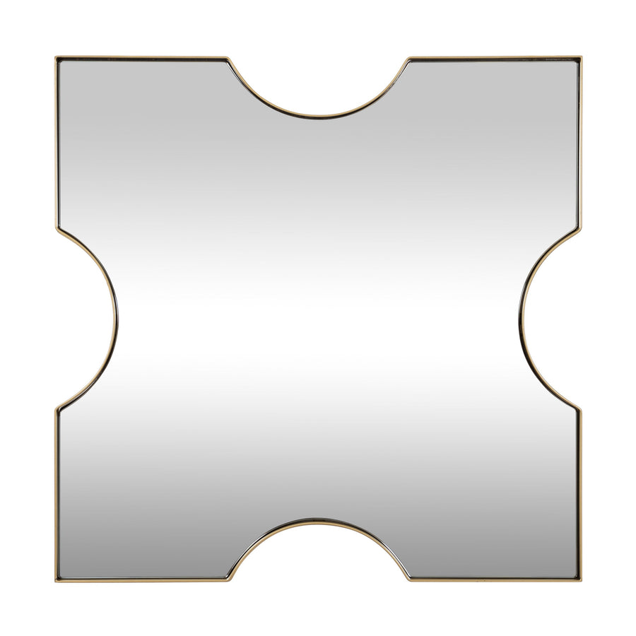 Extra 30x30 X-Frame Mirror - Gold - 4DMI0151