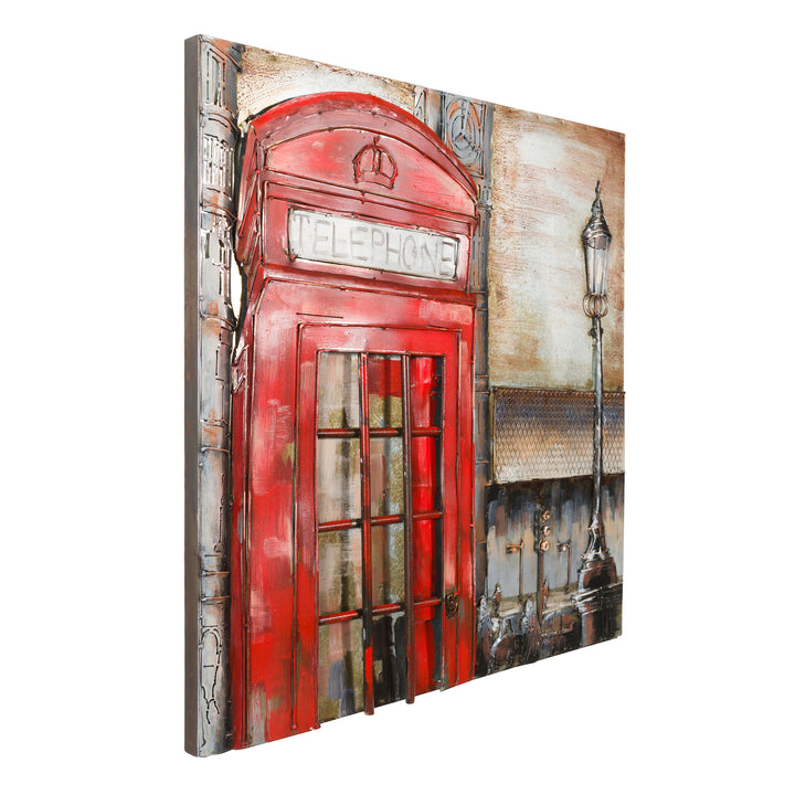 Oxford Street 4DWA0115 Mixed-Media Wall Art