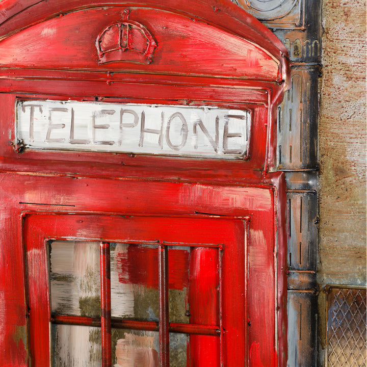 Oxford Street 4DWA0115 Mixed-Media Wall Art