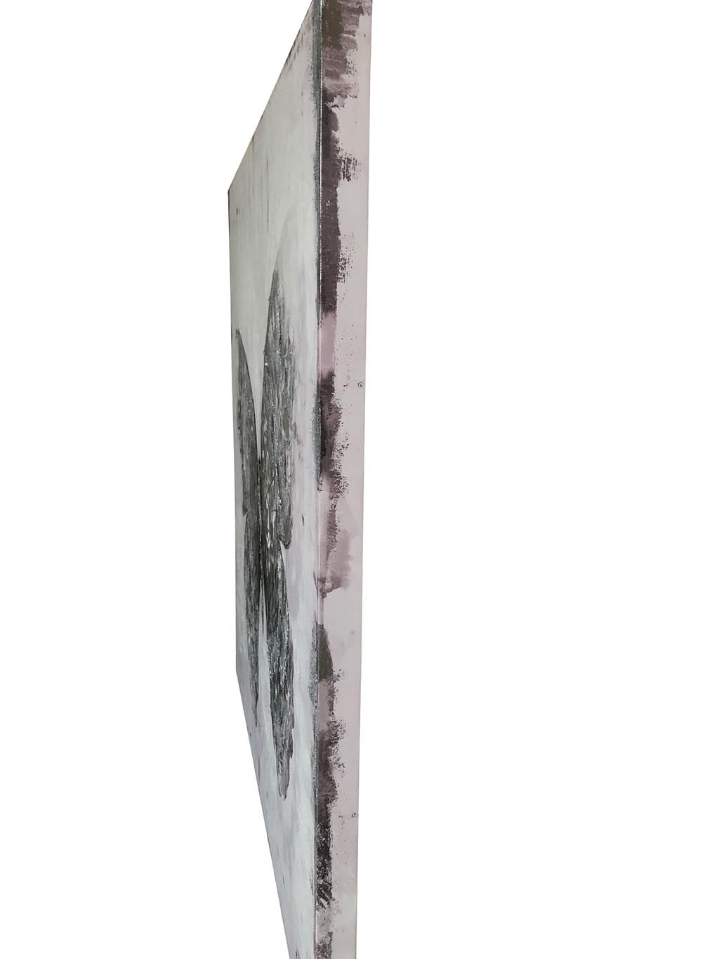 Flutter Black and White Mixed-Media Wall Art - 4DWA0116