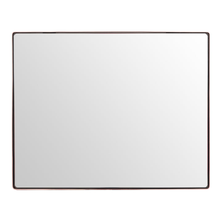 Kye 24x30 Rectangular Rounded Wall Mirror - Rose Gold - 407A02RG