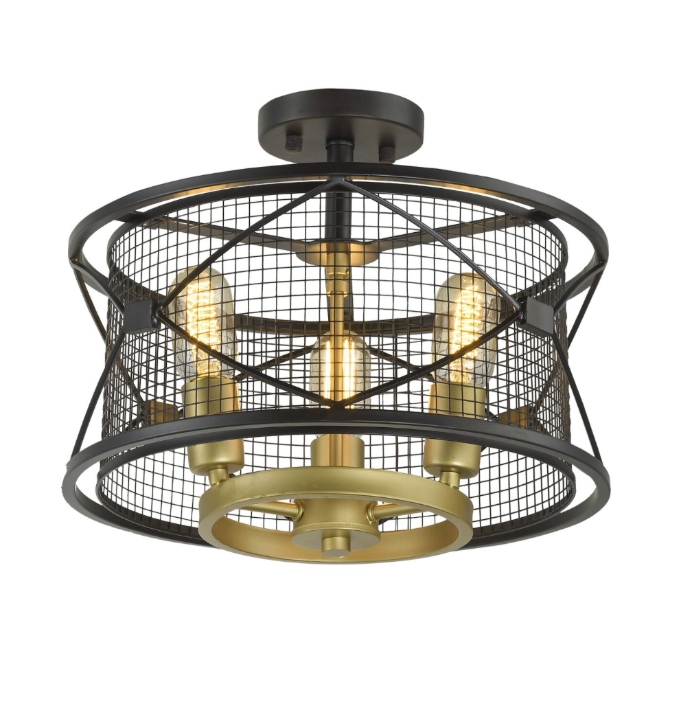 Harlequin 3-Lt Ceiling Light