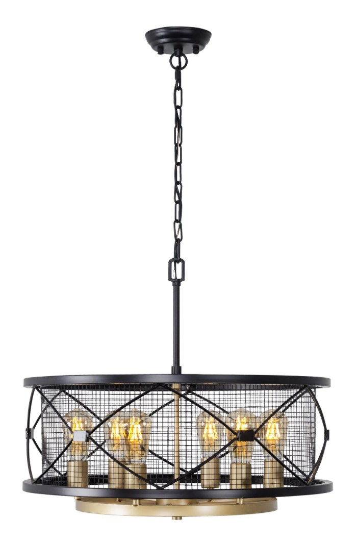 Harlequin 6-Lt Pendant Light