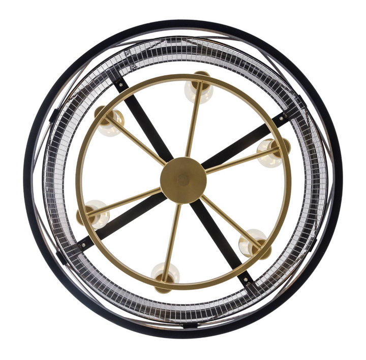 Harlequin 6-Lt Pendant Light