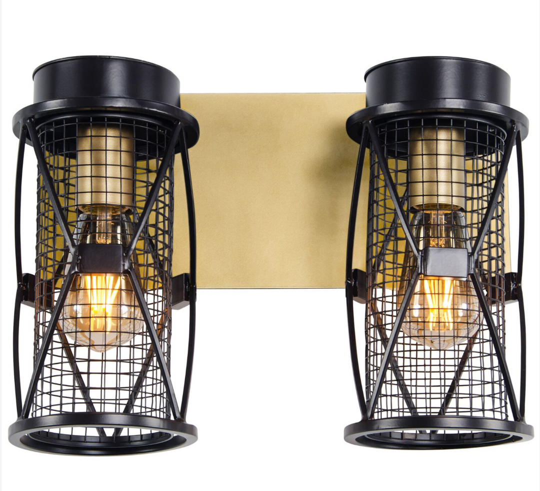 Harlequin 2-Lt Vanity Light Fixture