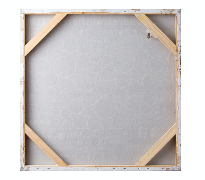 Work Of Heart Silver Mixed-Media Wall Art  4DWA0114