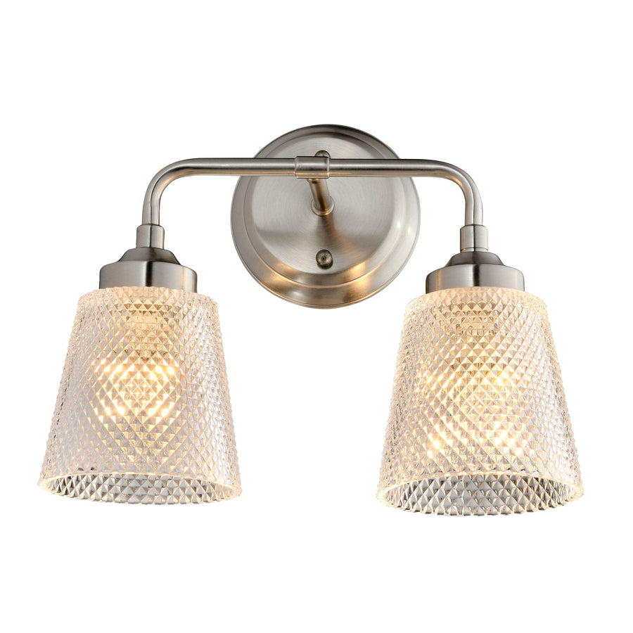 Westport 2-Lt Vanity Light - Brushed Nickel - 312B02BN