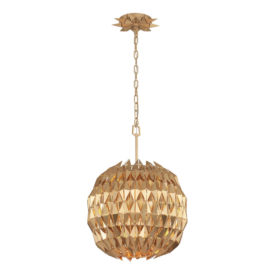 Forever 342P06FG 6-Light Pendant Light - French Gold