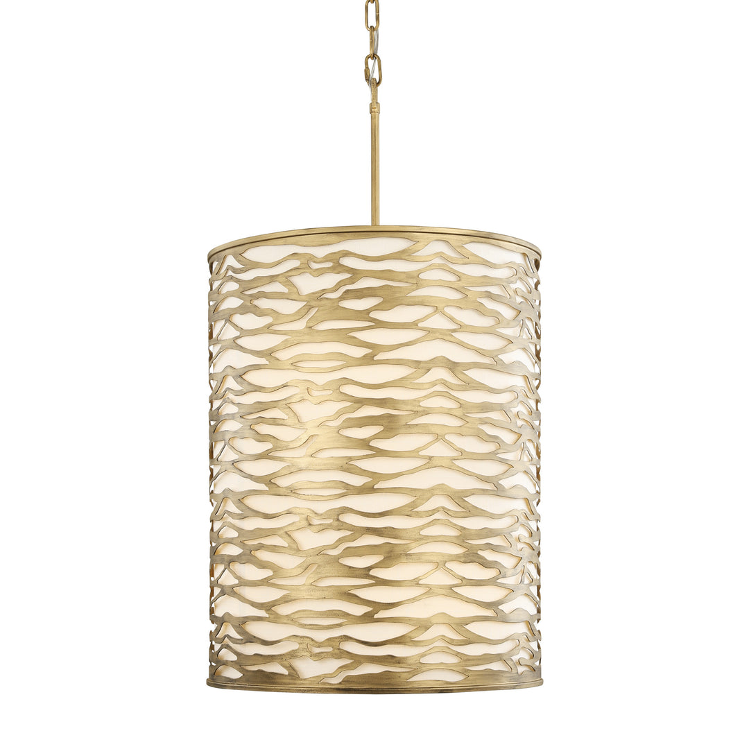 Kato 348F06HG 6-Light Pendant Light - Havana Gold