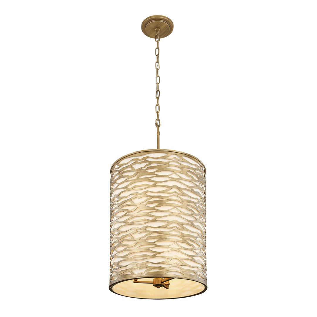 Kato 348F06HG 6-Light Pendant Light - Havana Gold