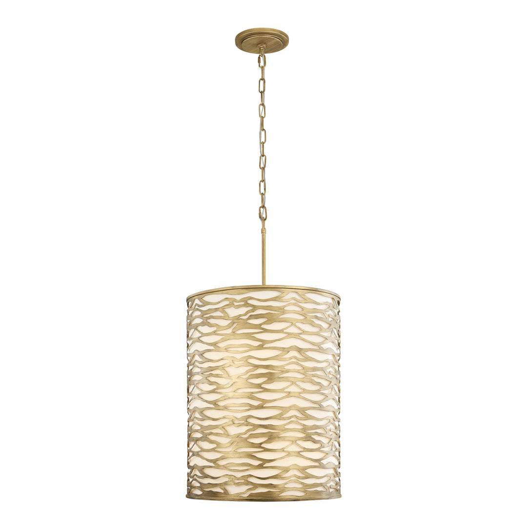 Kato 348F06HG 6-Light Pendant Light - Havana Gold