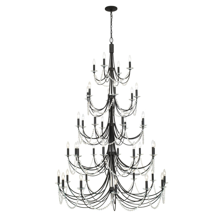 Brentwood 350C40CB 40-Light Chandelier - Carbon