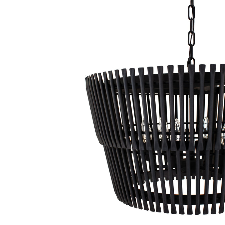 Apollo 355P06SCB Short Pendant Light - Carbon Black