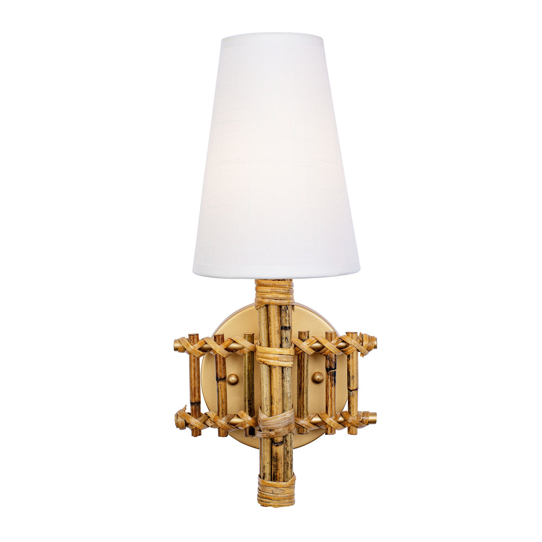 Nevis 360W01FG 1-Light Wall Sconce - French Gold