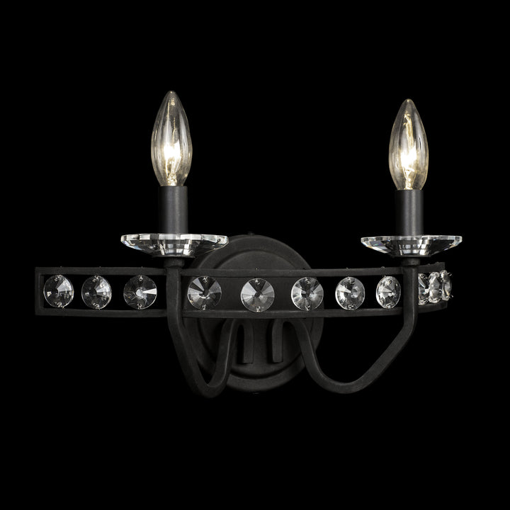 Monroe 363B02CB 2-Light Vanity Light - Carbon