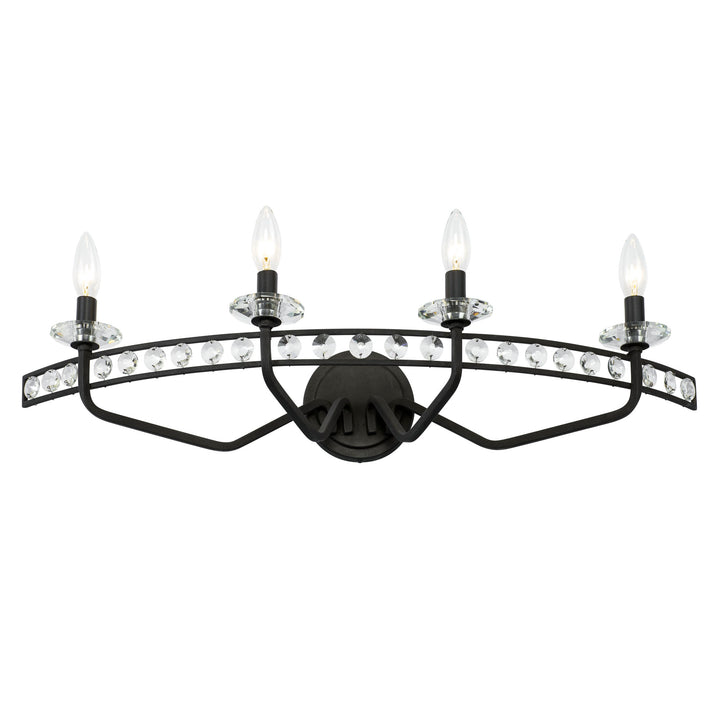 Monroe 363B04CB 4-Light Vanity Light - Carbon